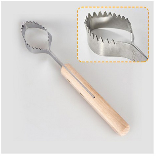 일본 칸다 360035 비늘칼 생선 비늘 제거기 생선 손질 다용도 선상 캠핑 업소용 가정용, 단품