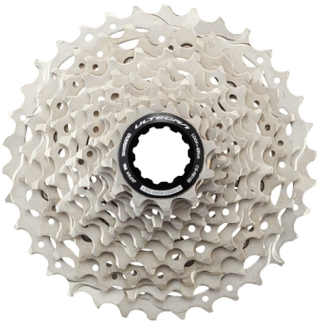 시마노 울테그라 12단 카세트 CS-R8100 로드 자전거 스프라켓 11-30T, 1개