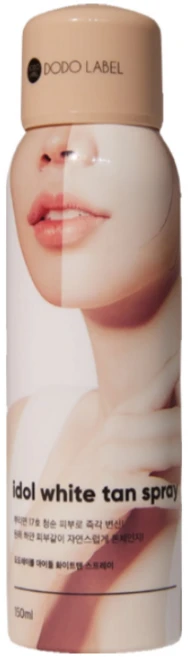 도도레이블 아이돌 화이트태닝 스프레이 150ml, 1개 - 쿠팡