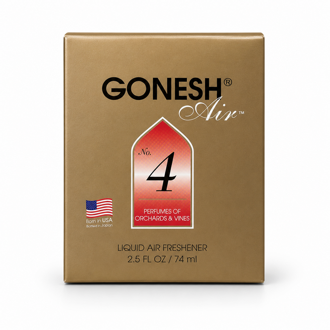 GONESH 4號 果園與藤蔓香氛 液體空氣清新劑, 1, 74ml, 果園與藤蔓