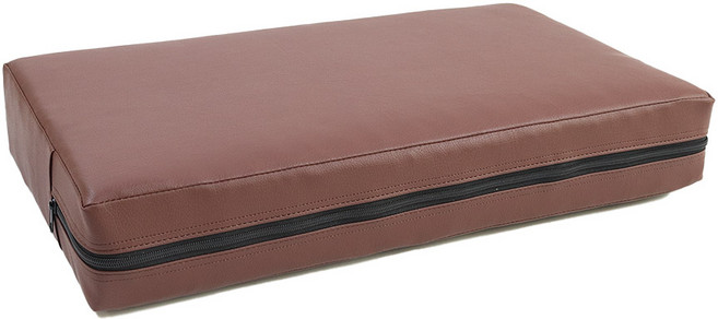 국산 병원용 진찰용 레자 낮은 발베개 반 사각 54x30x9cm, 1개