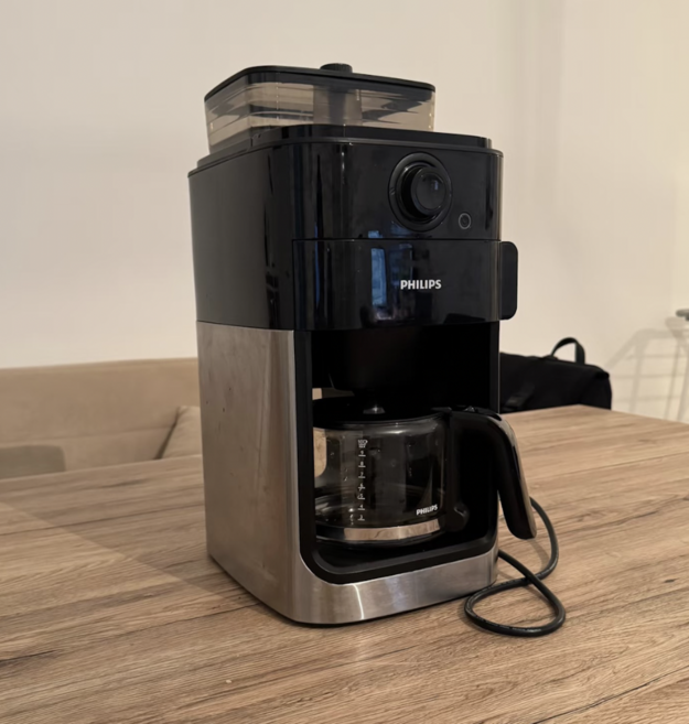 필립스 커피메이커 HD7761 전자동 원두 분말 겸용 아메리카노 자동청소 가정용 사무실 학교, 블랙