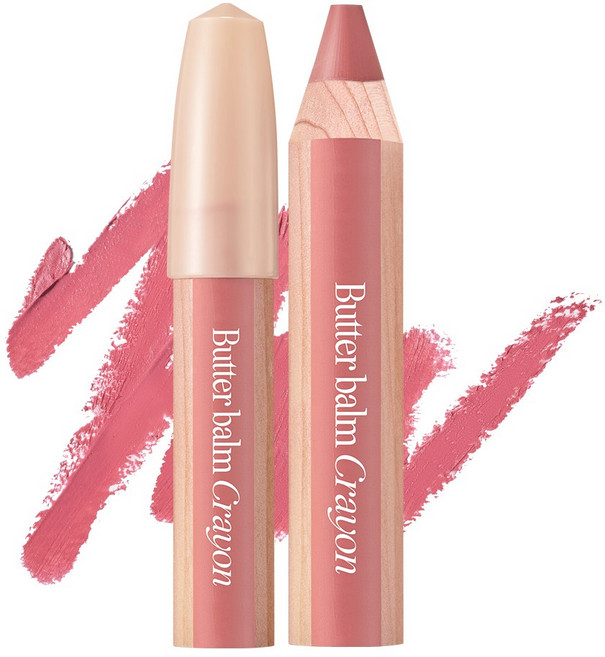 클리오 버터 밤 크레용, 001 핑크포스터, 1개