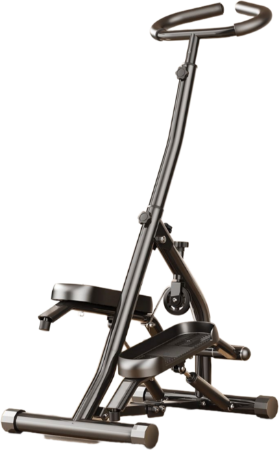 더브릭 가정용 천국의계단 스텝퍼 운동기구 스탭퍼 유산소운동 스텝밀 홈트 스텝업 하체 실내, 블랙