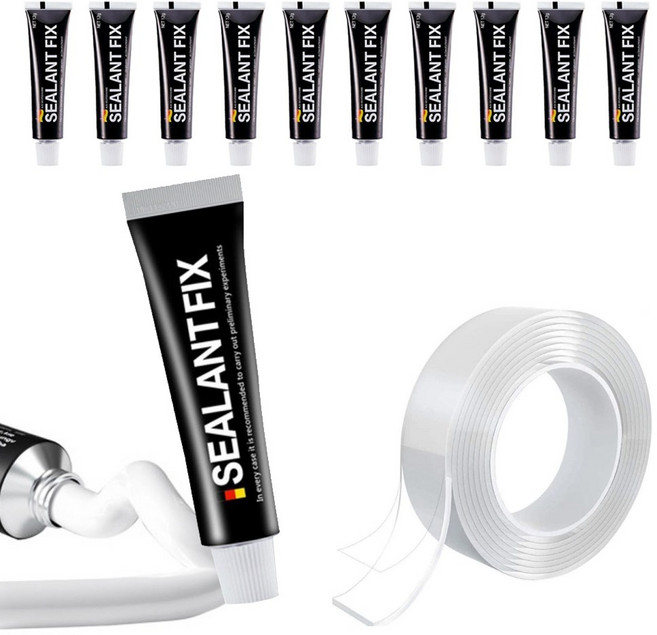 모먼토 초강력 폴리머 접착제 10P 고정 실리콘 테이프 1개 세트, 1세트