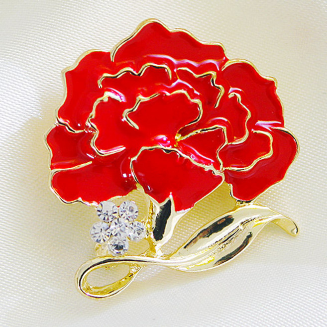 앤드플라워 카네이션브로치 어버이날 스승의날 선물, 03.카네이션 브로치 A-03, 1개