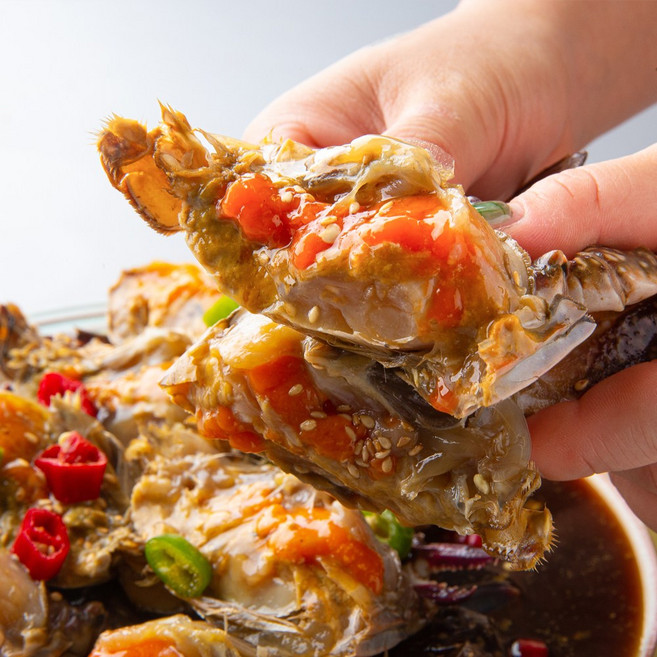 연평도 간장게장 중 3미 알배기 암꽃게 당일제조, 1세트, 2.5kg