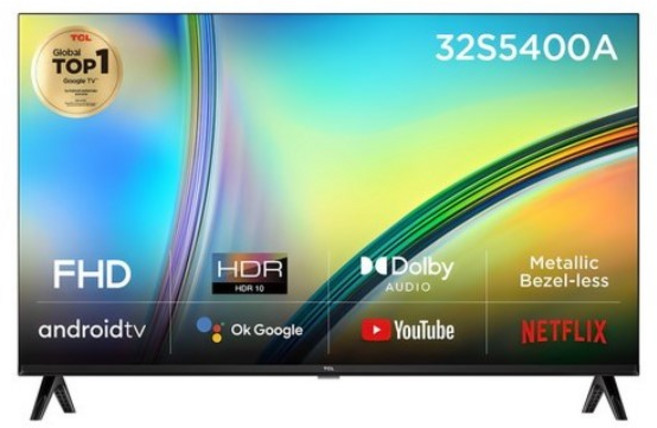 TCL FHD LED 안드로이드 TV, 80cm(32인치), 32S5400A, 스탠드형, 고객직접설치