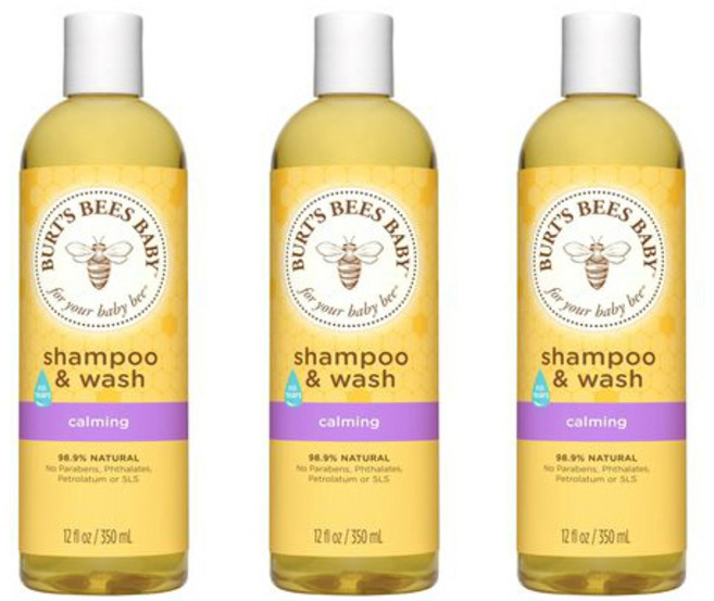 버츠비 내추럴 어린이 샴푸 & 워시 올인원클렌저 티어 프리, 350ml, 3개