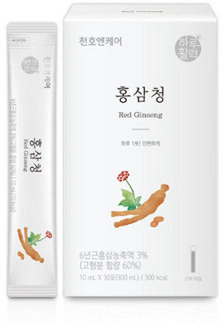 천호엔케어 홍삼청, 10ml, 40개