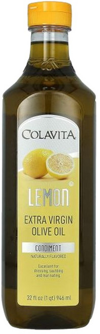 콜라비타 레몬 엑스트라 버진 올리브 오일 32Fl 오즈 플라스틱 병, 1개, 946ml