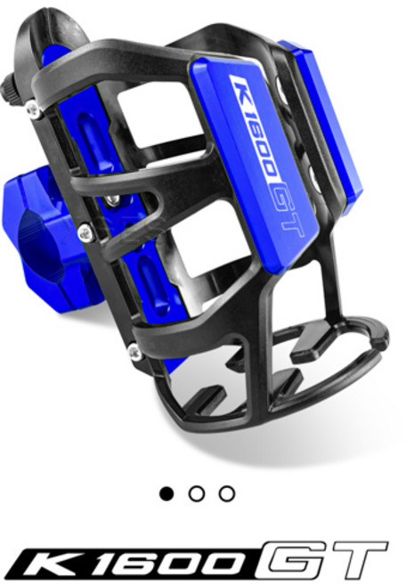 K1600GT K 1600 GT K1600GTL K1600 GTL K1600B K1600GA 오토바이 음료 물병 케이지 음료 홀더 워터 컵 홀더, [18] Blue-K1600GT