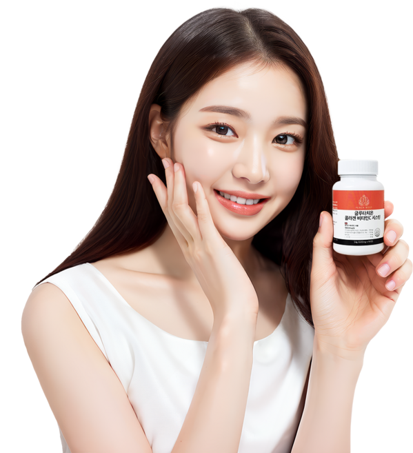 피치바디 글루타치온 콜라겐 비타민C 시스틴 54g 32400mg, 90정, 1박스