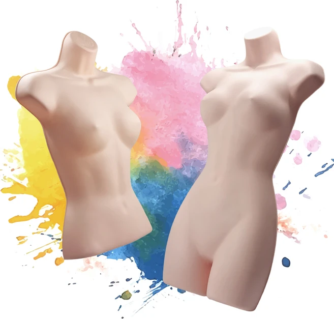 에어공방 아트 지브러쉬 Art G brush 연습 부조 마네킹 특수분장 분장물감 재료 페이스 바디 페인팅 메이크업 마네킹 S L, 부조마네킹_S, 1개 - 쿠팡