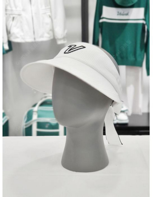 볼빅 여성 메쉬 선바이저 VLAPP305_OW, 화이트-Free