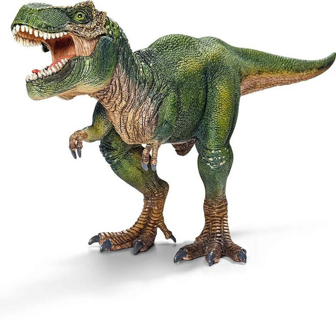 schleich DINOSAURS Tyrannosaurus Rex T-Rex Toy with Realistic Detail and Movable Jaw 슈라이히