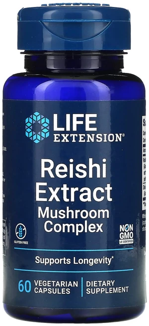 라이프익스텐션 레이시 익스트랙트 머쉬룸 콤플렉스 베지테리안 캡슐, 1개, 60정 - 쿠팡