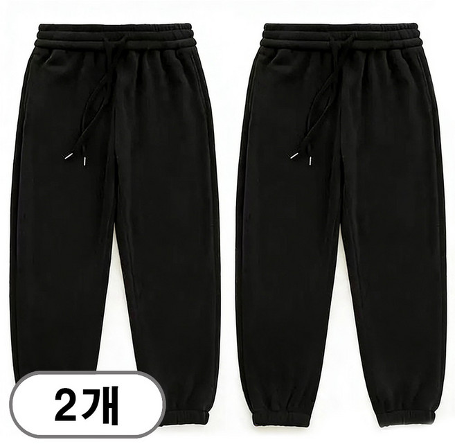 차쿠 1+1 남녀공용 겨울 후리스 바지 도톰 플리스 팬츠 작업복바지 기모바지 트레이닝팬츠 조거바지 빅사이즈