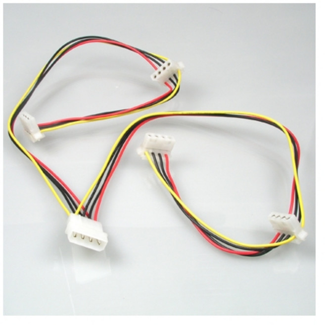 Coms [P2616] Coms 12V 전원 4분배 케이블 - 길이 47Cm [P2616], 1개, 1개
