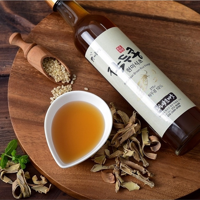 올댓리빙 천연발효식초 작두콩 현미식초 375ml, 1개