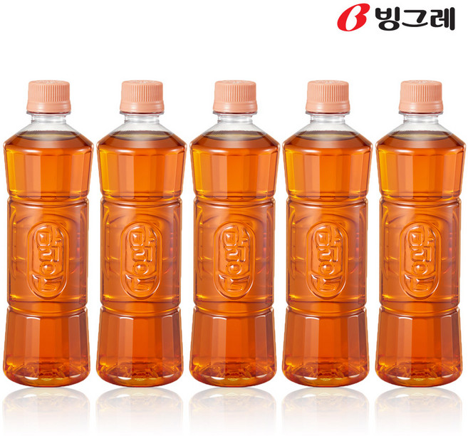 빙그레 맑은얼굴 루이보스차 무라벨, 500ml, 40개