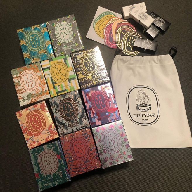 Diptyque 城市香氛蠟燭 邁阿密 Miami 190g 附品牌紙袋, 1個