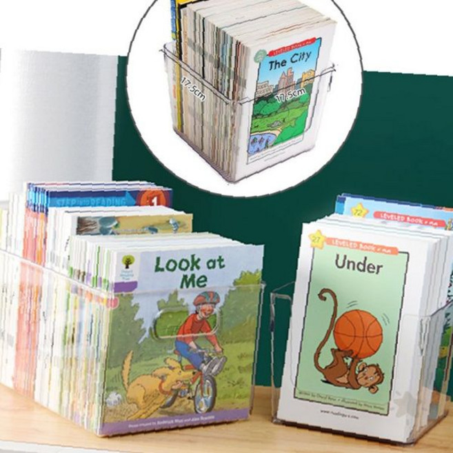 투명 주방수납 냉장고수납 거실정리 식품보관 사각 팬트리수납 책보관함 장난감보관함, 1개, 상세페이지 참조