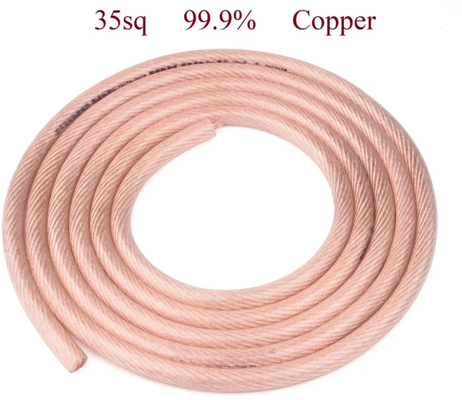 35sqmm 케이블 와이어 구리 표준 스팟 용접기용 2차 권선 연선 접지, 01 Cables only, 03 1m, 01 China Mainland