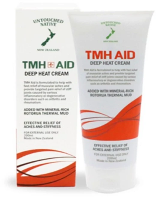 뉴질랜드 로토루아 유황머드 크림 TMH Aid Cream 근육통 관절통증완화, 200g, 1개 - 쿠팡