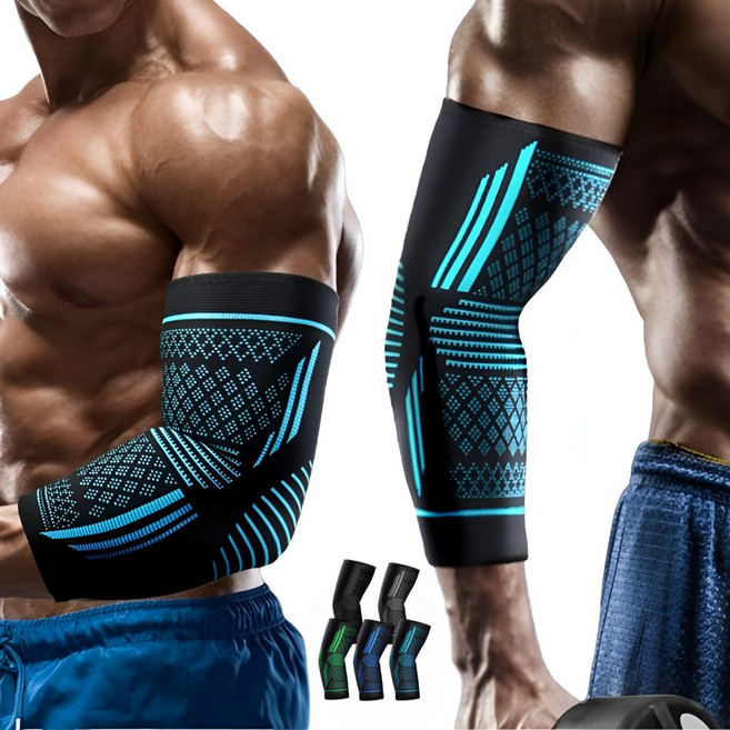 TRUSMA 강력 팔꿈치 엘보보호대 TSM09-A 좌우1세트, 그레이, 1세트