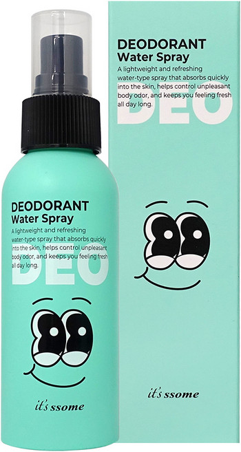 잇썸 데오드란트 워터 스프레이, 1개, 100ml