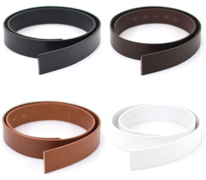 교체용 벨트 가죽 100% 천연 이태리 통가죽 가죽띠 [2.4cm/2.9cm/3.3cm/3.8cm] 다양한 색상과 사이즈 5구띠 [자동용 수동용 2종류}