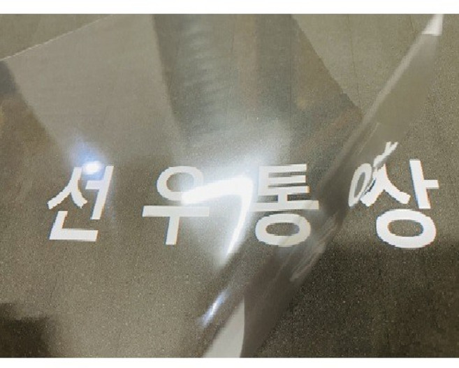 선우통상 국산 PVC 제본용표지 0.2mm 투명 A4 - 100매