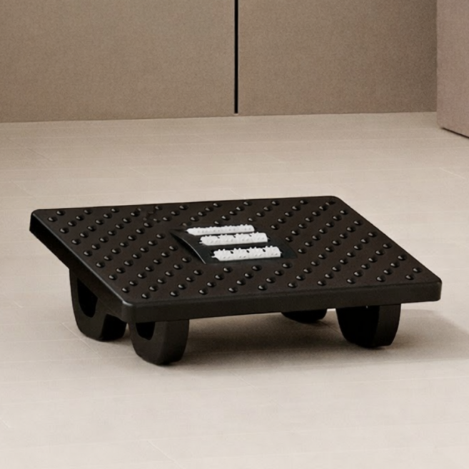 에브리픽 바른자세 책상 발받침대, 블랙