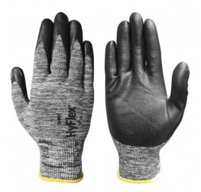 안셀 하이플렉스 11-801 니트릴폼 코팅장갑/개별포장/스마트폰터치장갑, 단품, 1개