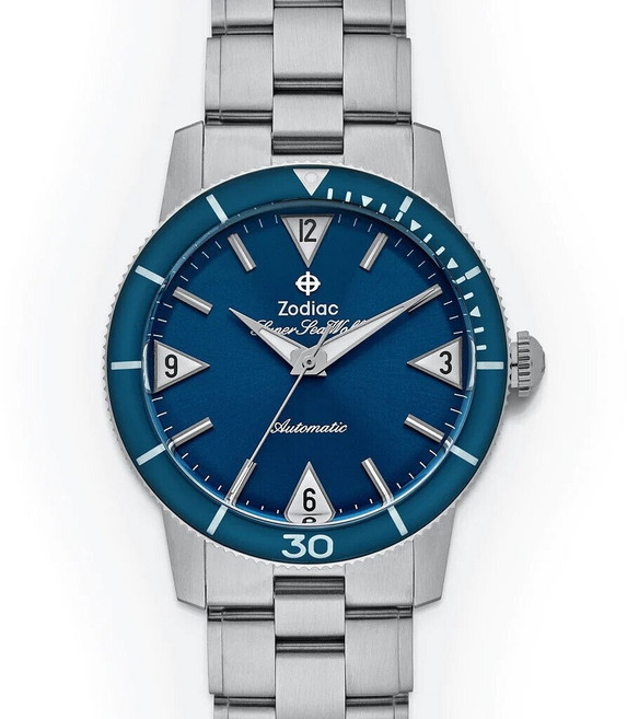 [Zodiac] 브랜드 조디악 ZO9211 슈퍼 씨 울프 스킨 다이버 오토매틱 남성용 시계