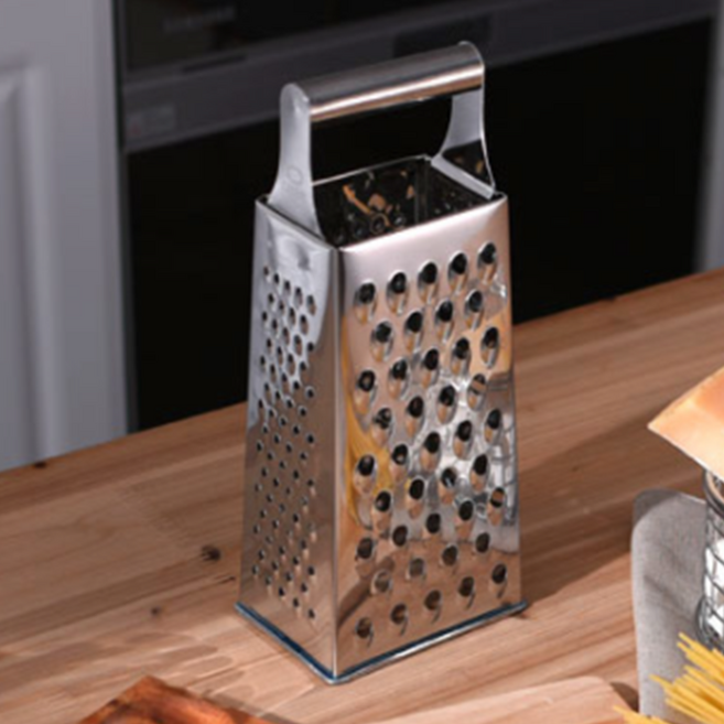 샐러드치즈가루 갈아쓰는치즈 무갈이 치즈가는기계 스테인레스강판 치즈가는강판 치즈갈이, 단품, 1개