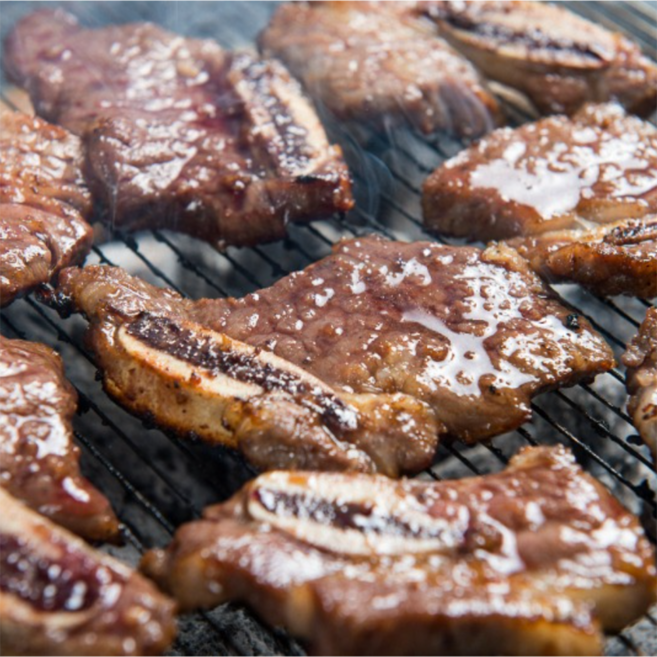 완전손질 양념 LA갈비 2인분, 500g, 2개