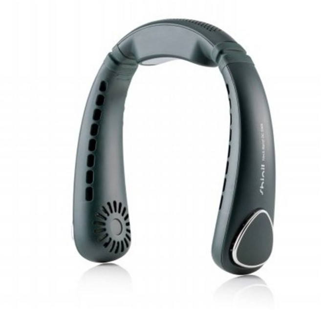 신일 ICE 펠티어 BLDC모터 넥밴드 선풍기, SIF-NEC4000, 딥그린