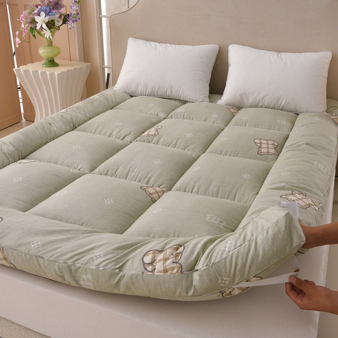 유판 매트리스 발열 사계절 토퍼, B얼기엽