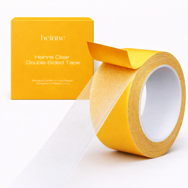 헤인느 초강력 자국없는 투명 양면 테이프 만능 접착 30mm x 5m, 3개
