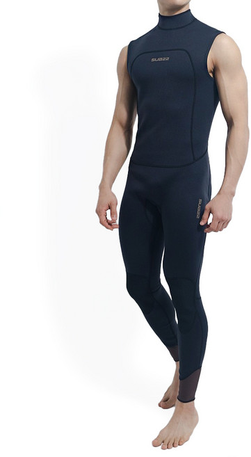 서브트웬티투 남성용 민소매 웻슈트 서핑 다이빙슈트 2mm