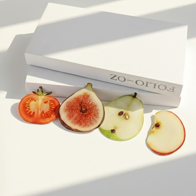 트리뷰샵 과일책갈피 귀여운책갈피 독서선물 반투명 감성 북마크, 배