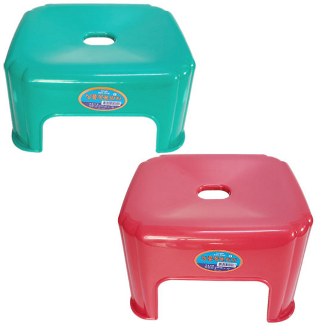 국산 플라스틱 의자, A.대원심플의자[2호/그린]