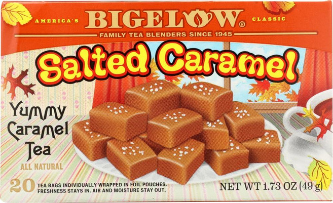 Bigelow Tea Perfectly Mint 홍차 카페인 티백 총 20개 262429, 33g