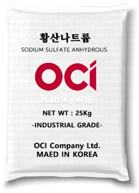 망초 황산나트륨 OCI 지대포장 25kg, 1개