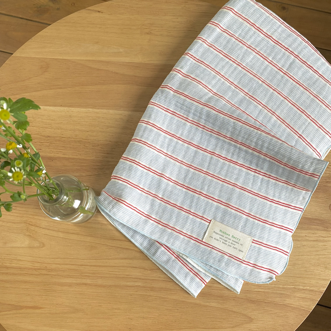 목화베리 국내제작 거즈담요 블랭킷 강아지이불 스트라이프