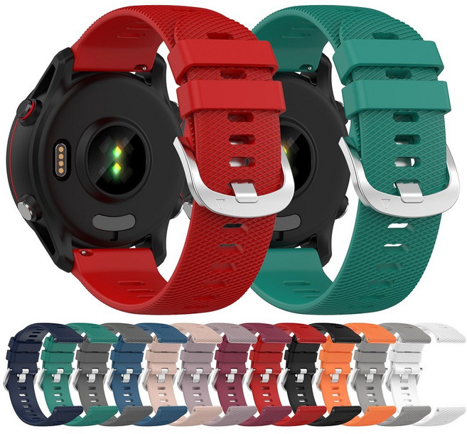 화미 어메이즈핏 밸런스 2 블랙 호환 실리콘 스트랩 시계줄 밴드 교체 20mm 22mm, 01 화이트