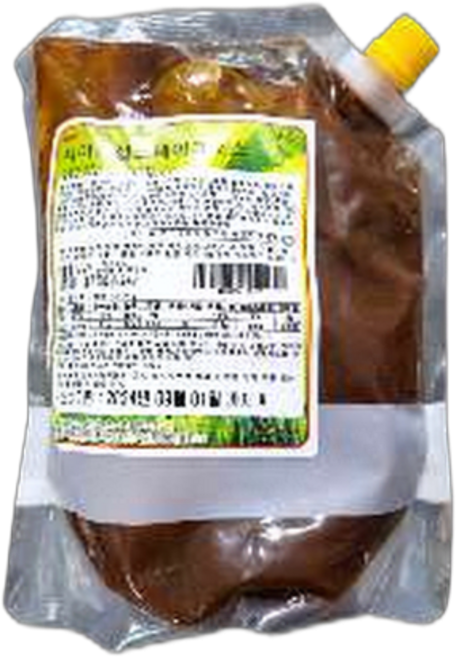 [퀴클리몰] 시아스 찹스테이크 소스 1kg 냉장 x 10개입, 5개