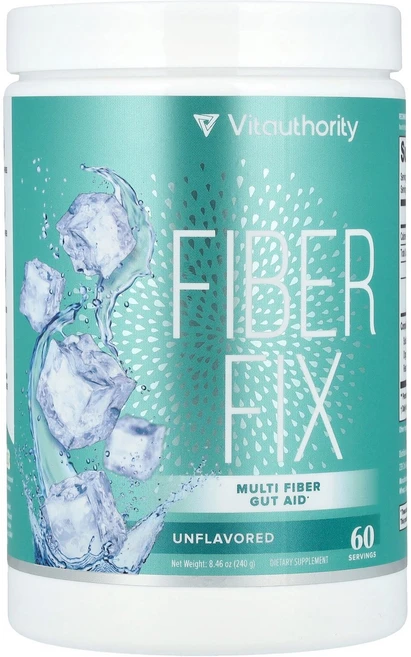 Vitauthority Fiber Fix Multi Fiber Gut Aid Unflavored 8.46 oz (240 g), 239 g, 1개, 240g - 쿠팡